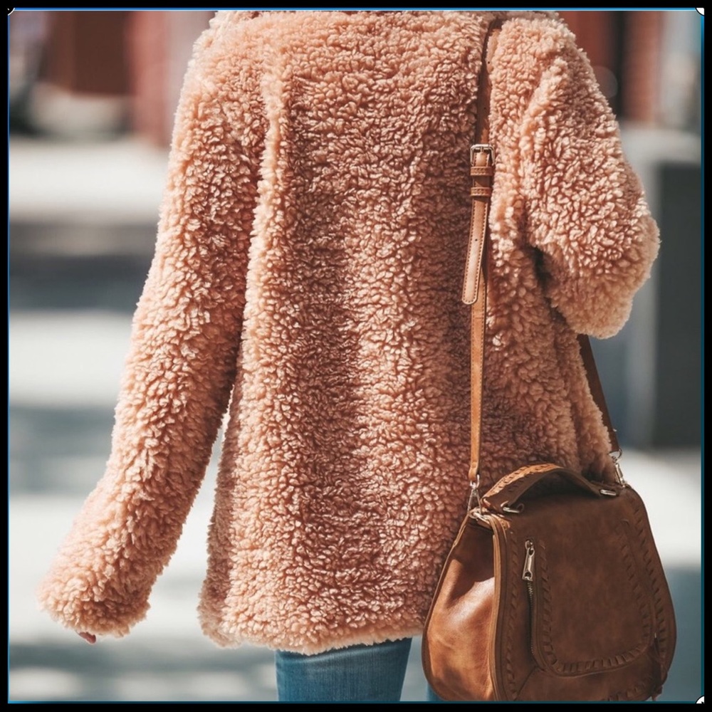 Fuzzy Sherpa Jacket - Picture 4 of 4